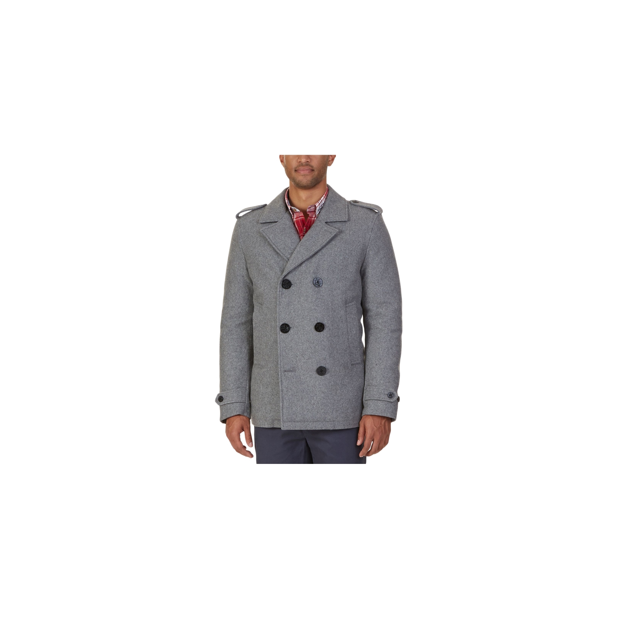 Buy a Nautica Mens Military Inspired Pea Coat Tagsweekly