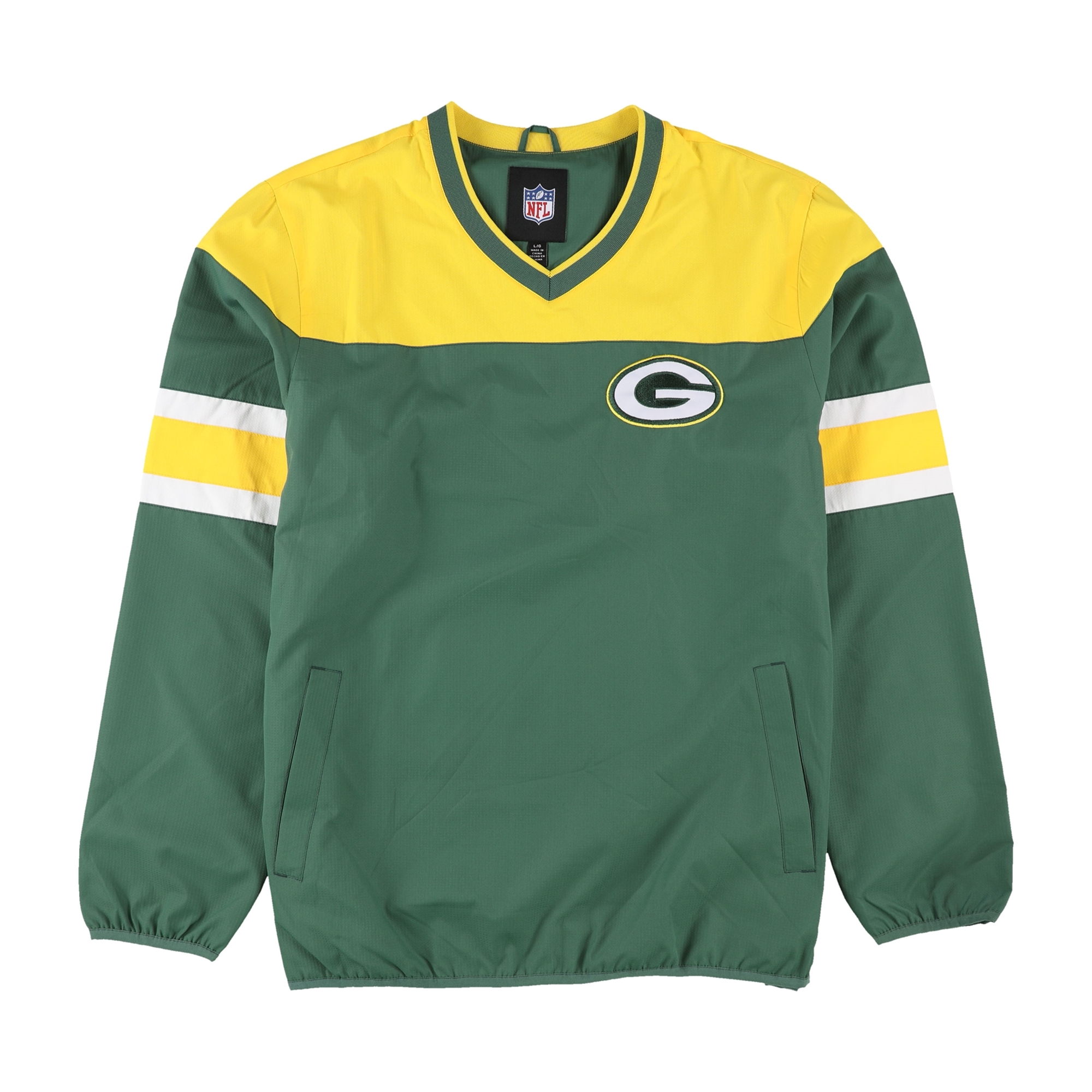 NFL G III Apparel Green Bay Packers Long Sleeve Jacket shops Size Large NEW WITH TAGS