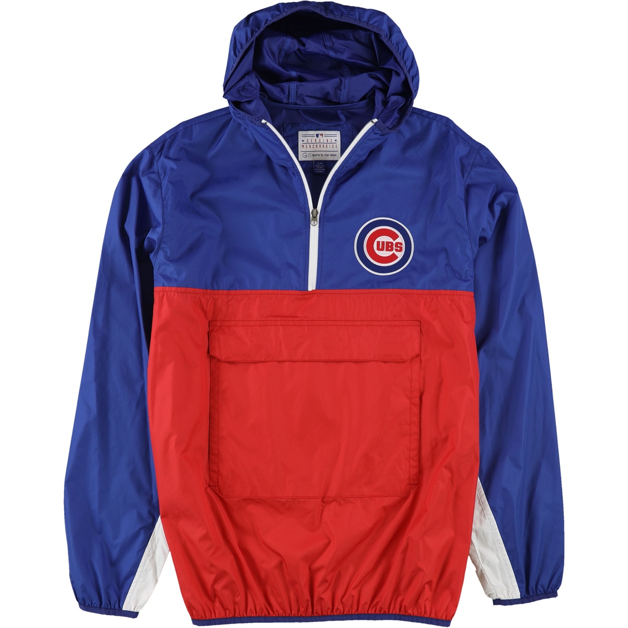 G-III Sports Mens Chicago Cubs Track Jacket, CGC