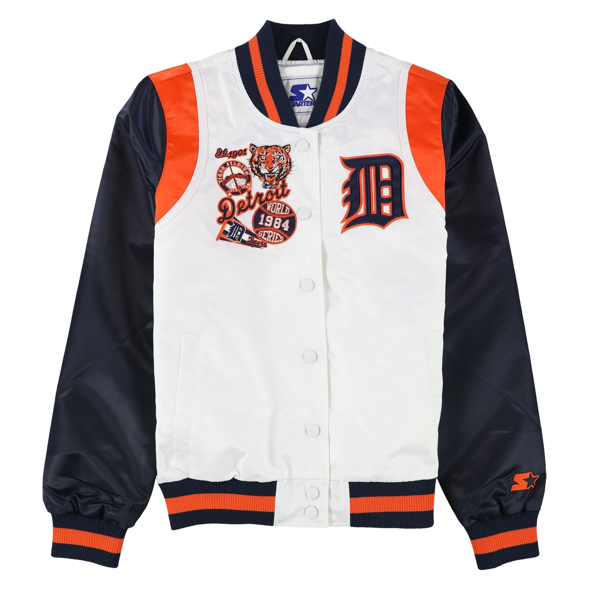 Starter Womens Detroit Tigers Varsity Jacket