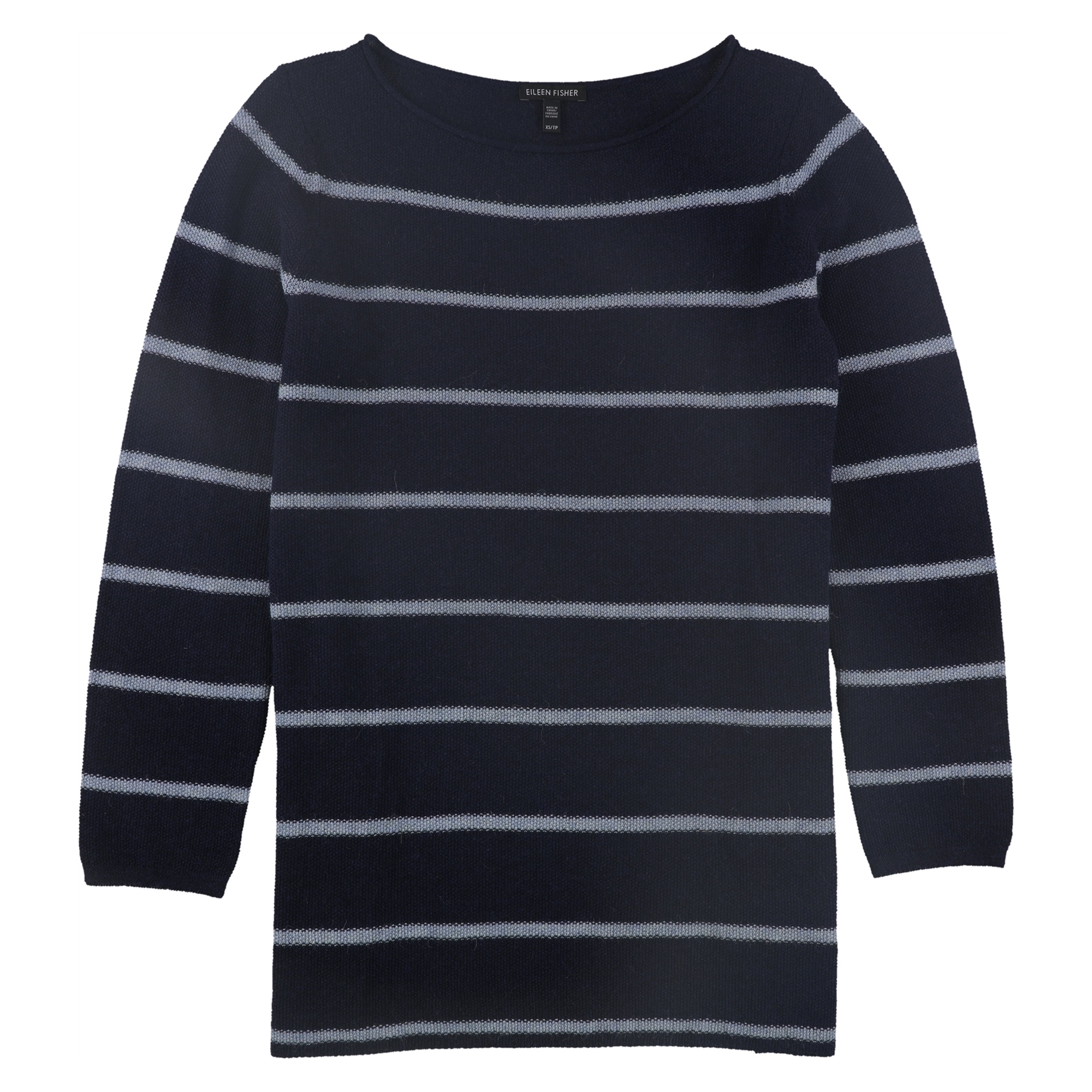 Eileen fisher striped on sale sweater