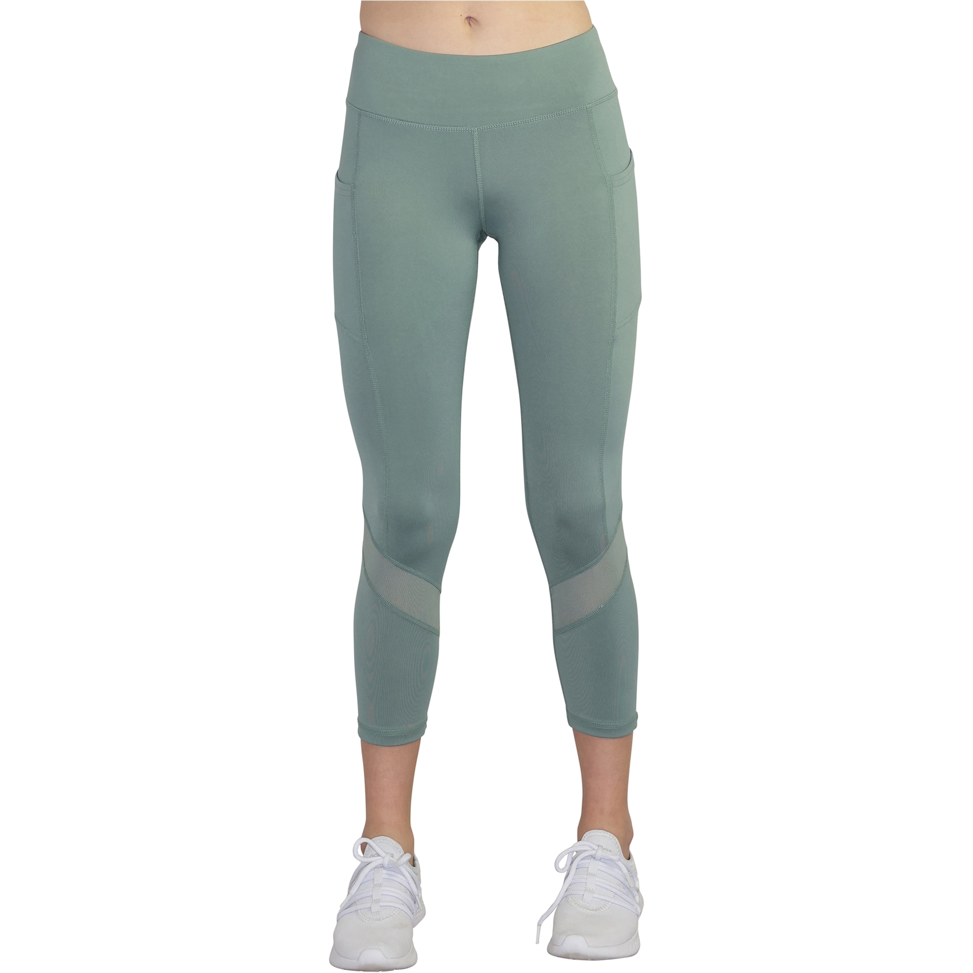 Buy a Reebok Womens Aspire Skinny Capri Compression Athletic Pants