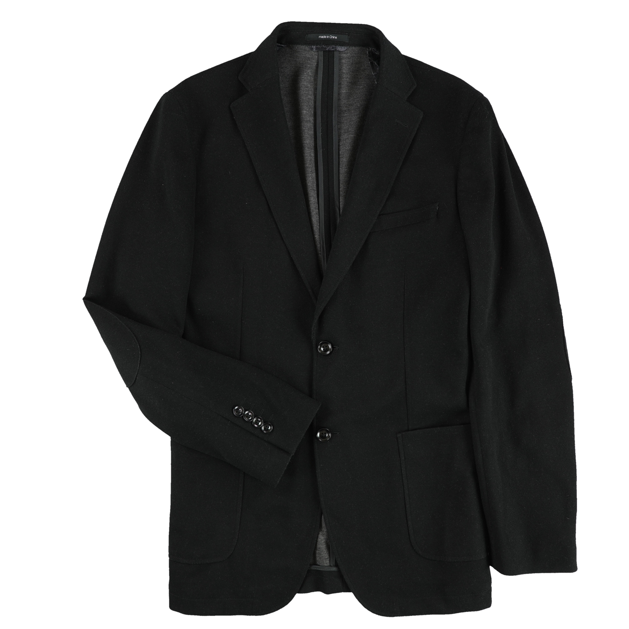 Tommy Hilfiger Mens Ernest Sport Coat, Black, Large 
