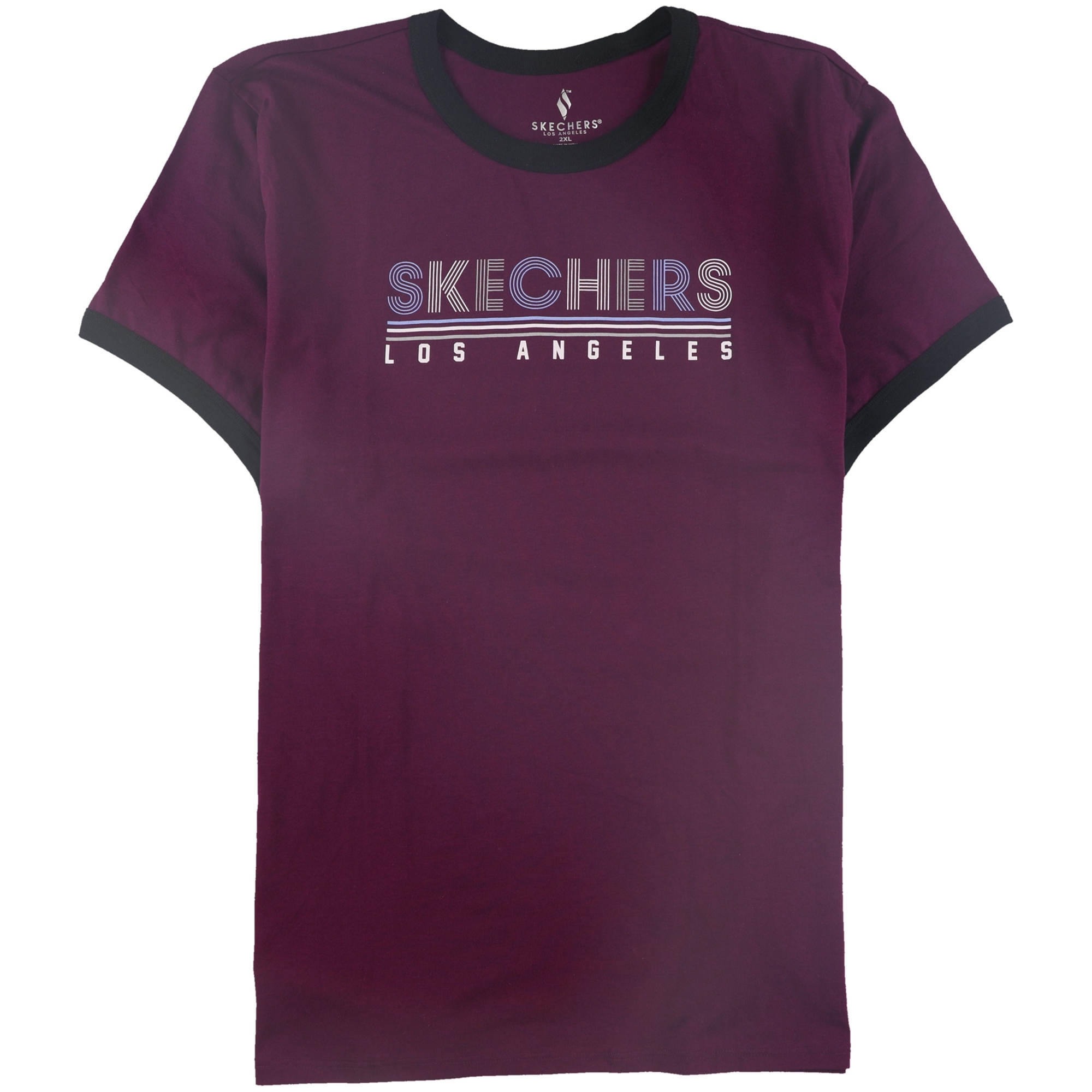 Skechers t shirt purple hotsell
