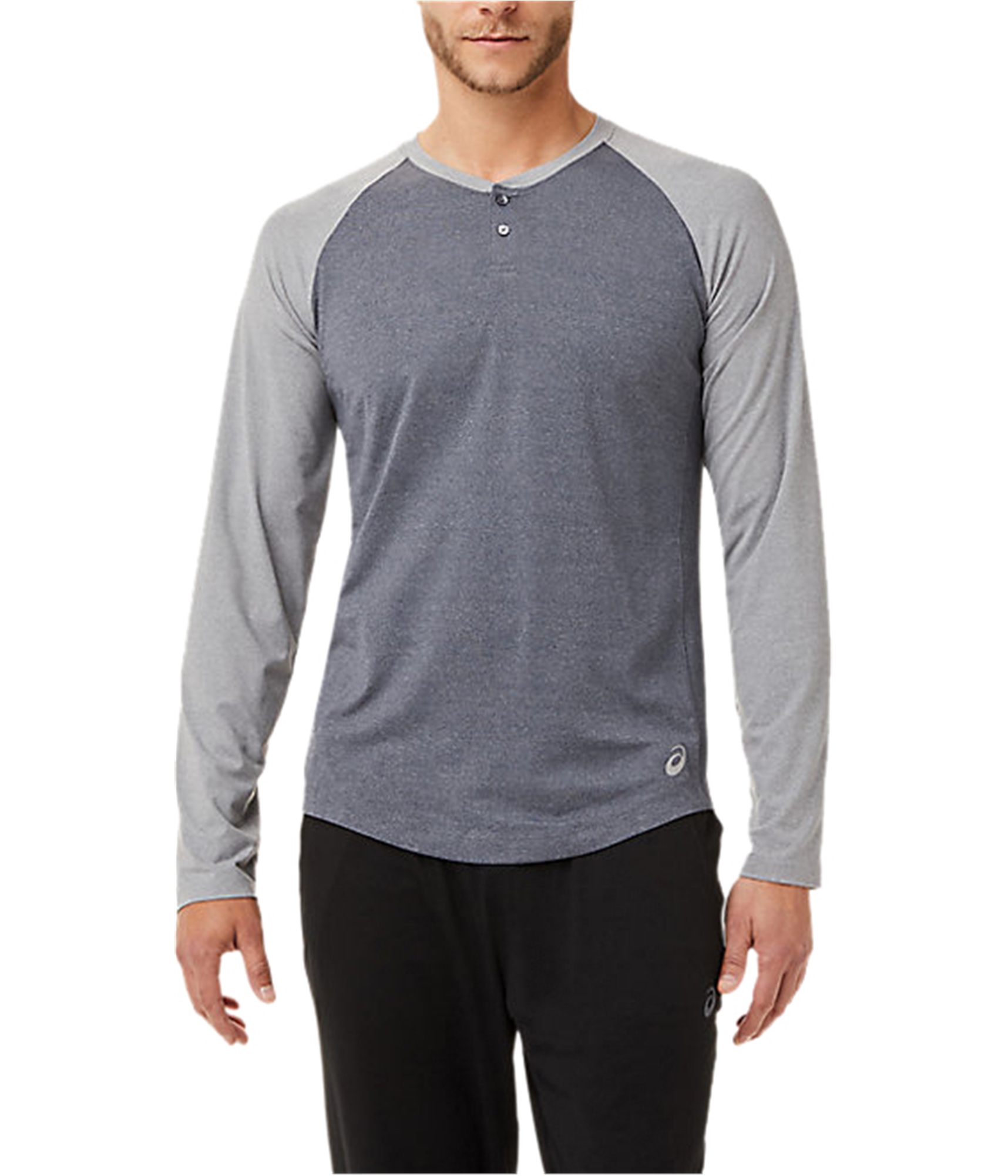 Asics Mens Performance Henley Shirt | eBay