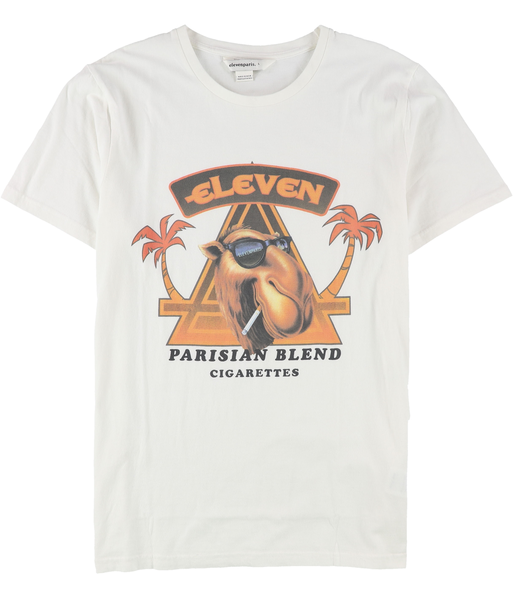 Мужская футболка с графическим принтом Elevenparis Mens Parisian Blend