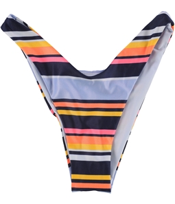American Eagle Womens Cheeky Stripes Bikini Swim Bottom