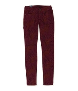 Bullhead Denim Co. Womens Leopard Print Skinny Fit Jeans