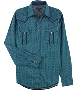 Tin Haul Mens Printed Button Up Shirt