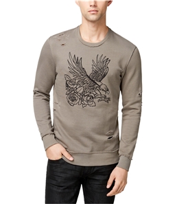 I-N-C Mens Embroidered Sweatshirt