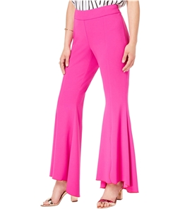 I-N-C Womens Flare Casual Trouser Pants