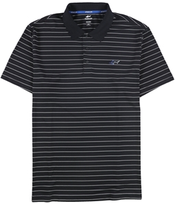 Greg Norman Mens Striped Rugby Polo Shirt