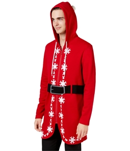 American Rag Mens Santa Suit Hoodie Sweatshirt