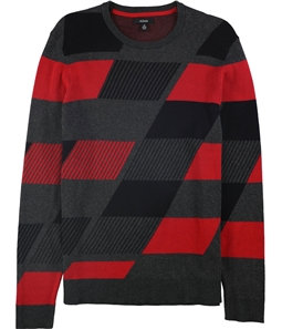 Alfani Mens Abstract Color Block Pullover Sweater