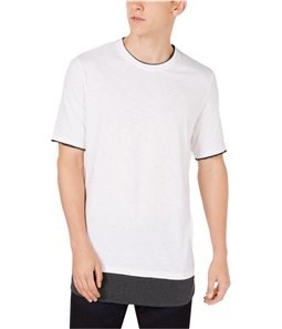I-N-C Mens Colorblocked Basic T-Shirt