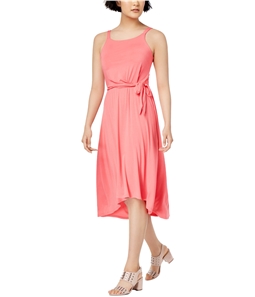 maison Jules Womens High-Low Fit & Flare Dress