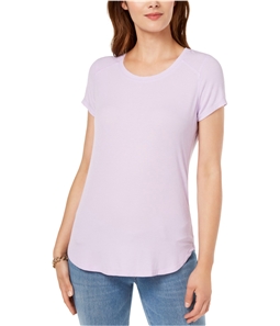 I-N-C Womens Bloom Basic T-Shirt