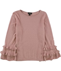 Charter Club Womens Ruffled Pullover Sweater