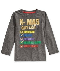 Epic Threads Boys X-Mas Gift List Graphic T-Shirt