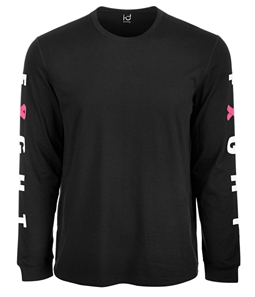 Ideology Mens Breast Cancer Awareness Graphic T-Shirt