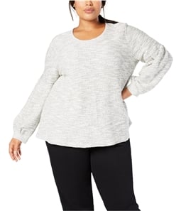 Style & Co. Womens French Terry Pullover Sweater