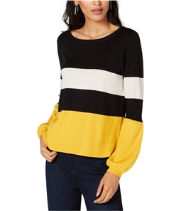 I-N-C Womens Puff Sleeve Pullover Sweater