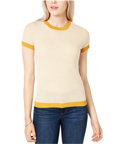 maison Jules Womens Honeycomb Pullover Sweater