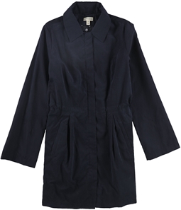 maison Jules Womens Solid Trench Coat