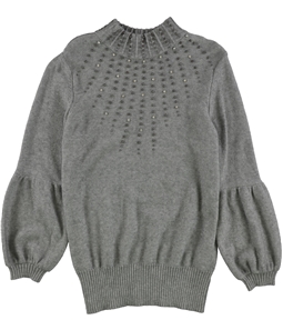 Alfani Womens Embellished Pullover Sweater