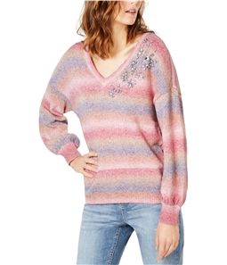 I-N-C Womens Gemstone Pullover Sweater