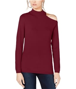 I-N-C Womens One Shoulder Pullover Sweater