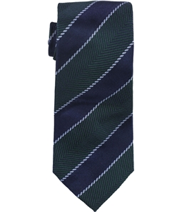 Tasso Elba Mens Fiore Stripe Silk Self-tied Necktie
