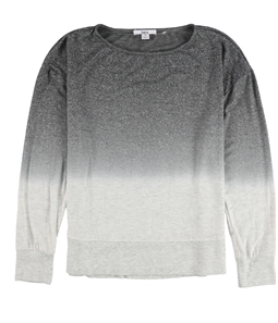 bar III Womens Dip Dye Pullover Sweater