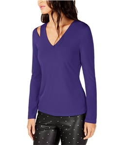 I-N-C Womens Cut-Out Pullover Blouse