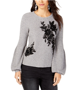I-N-C Womens Balloon Sleeve Pullover Sweater