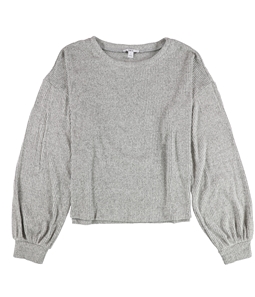 bar III Womens Blouson Sleeve Pullover Sweater