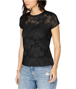 I-N-C Womens Lace Pullover Blouse