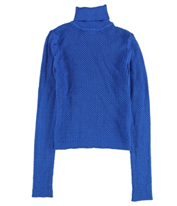 bar III Womens Perforated Pullover Sweater