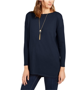 Style & Co. Womens Seam Front Tunic Sweater