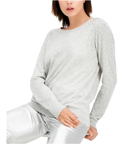 I-N-C Womens Embellished Pullover Sweater