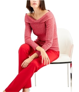 I-N-C Womens 2-Tone Pullover Sweater
