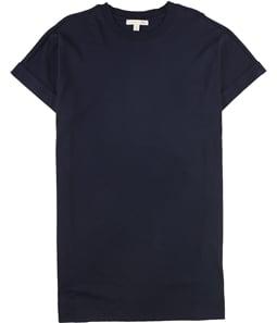 I-N-C Womens Solid Shirt Dress