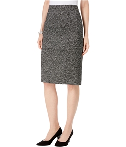 Kasper Womens Jacquard Pencil Skirt