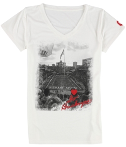 G-III Sports Womens Go Buckeyes Stadium Graphic T-Shirt