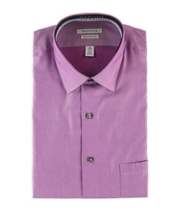 Van Heusen Mens Herringbone Button Up Dress Shirt