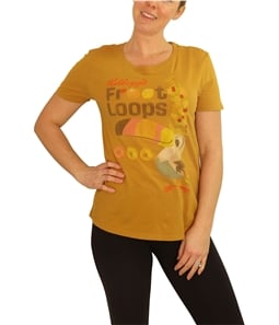 Junk Food Womens Fruit Loops Graphic T-Shirt