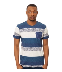 Staple Mens The Seed Stripe Pocket Graphic T-Shirt