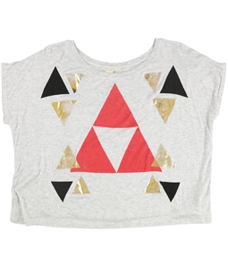 Forever 21 Womens Triangle Print Graphic T-Shirt