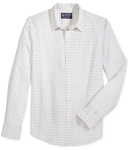 American Rag Mens Snowflake-Print Button Up Shirt