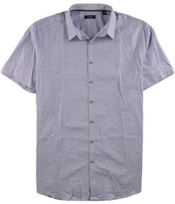 Alfani Mens Tonal Print Button Up Shirt